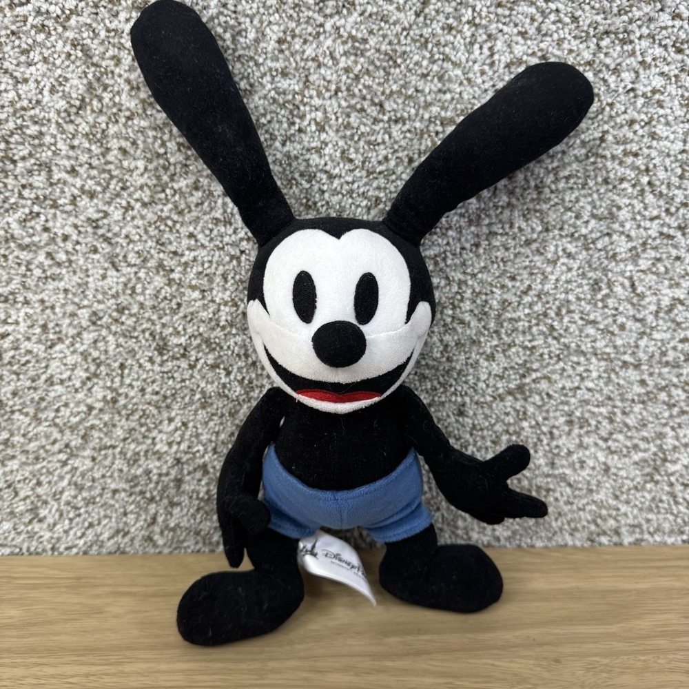 Disney Parks Oswald The Lucky Rabbit 14" Plush Doll Stuffed Toy Authentic
